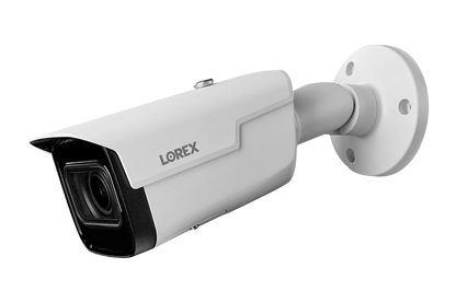 Lorex N3 - 4K (8MP) IP Wired Bullet Security Camera, Motorized Varifocal Lens, Real-Time 30 FPS Recording, 4X Optical Zoom