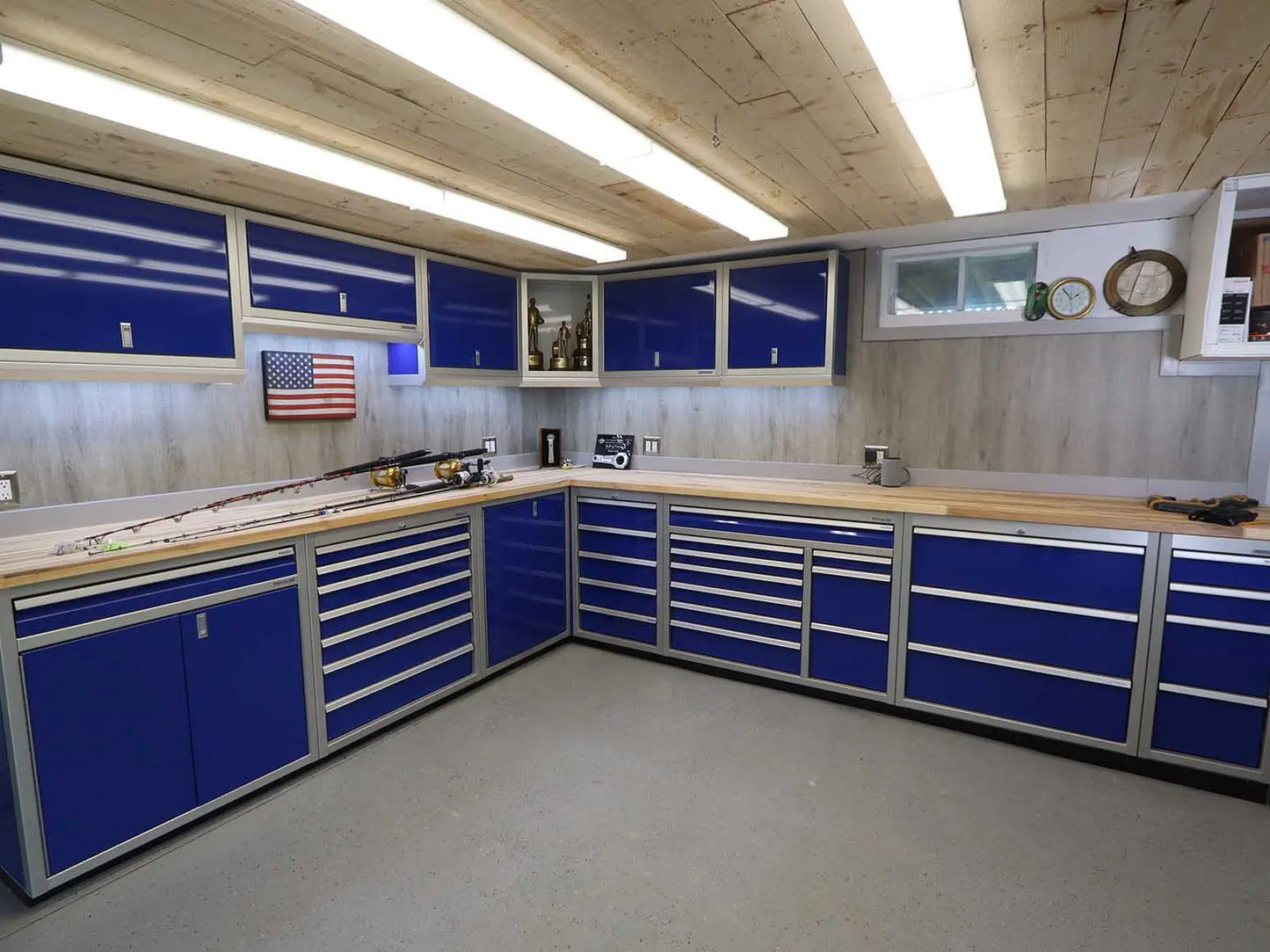 Moduline ProII™ Series Aluminum Pre-Configured Combination Cabinet Set PGC008-08A