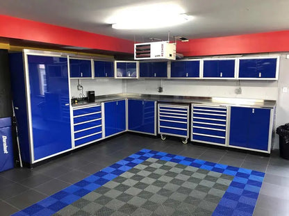 Moduline ProII™ 10' Aluminum Garage Cabinet Set – Pre-Configured (PGC010-01AC)