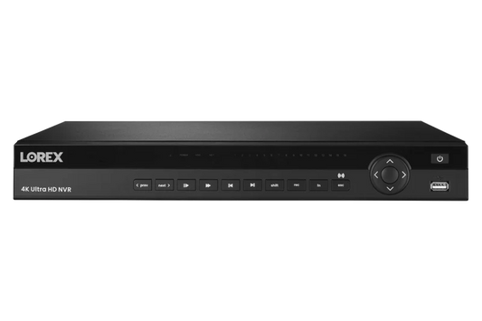 Lorex Elite Series NVR with N3 (Nocturnal Series) IP Bullet Cameras - 4K 32-Channel 8TB Wired System