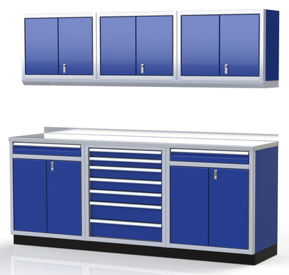 Moduline ProII™ Series Aluminum Pre-Configured Combination Cabinet Set PGC008-12A