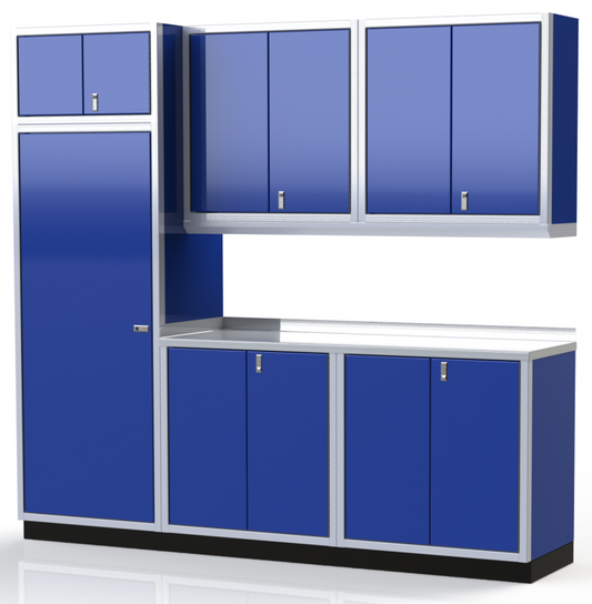 Moduline ProII™ Series Aluminum Pre-Configured Combination Cabinet Set PGC009-04A