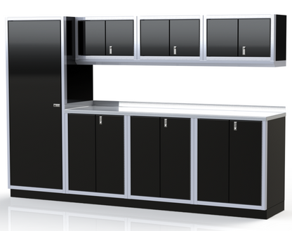Moduline ProII™ Series Aluminum Pre-Configured Combination Cabinet Set PGC010-02A