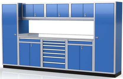 Moduline ProII™ Series Aluminum Pre-Configured Combination Cabinet Set PGC012-02A