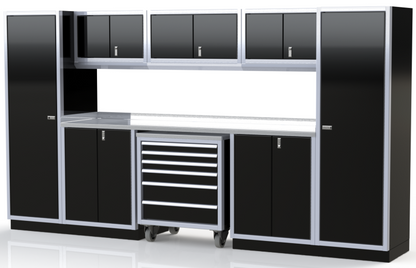 Moduline ProII™ Series Aluminum Pre-Configured Combination Cabinet Set PGC012-04A