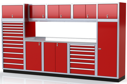 Moduline ProII™ Series Aluminum Pre-Configured Combination Cabinet Set PGC012-06A