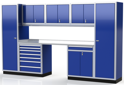 Moduline ProII™ Series Aluminum Pre-Configured Combination Cabinet Set PGC012-07A
