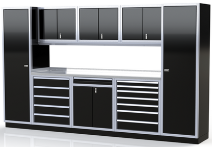 Moduline ProII™ Series Aluminum Pre-Configured Combination Cabinet Set PGC012-09A