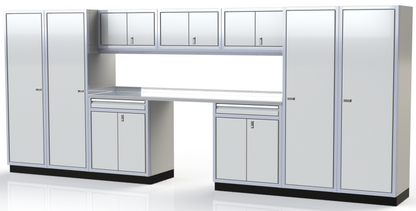 Moduline ProII™ Series Aluminum Pre-Configured Combination Cabinet Set PGC016-01A