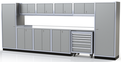 Moduline ProII™ Series Aluminum Pre-Configured Combination Cabinet Set PGC016-04A
