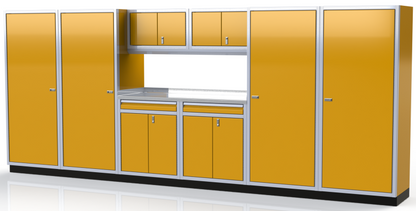 Moduline ProII™ Series Aluminum Pre-Configured Combination Cabinet Set PGC016-05A