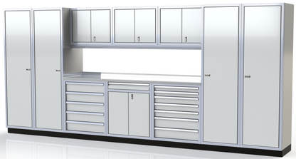 Moduline ProII™ Series Aluminum Pre-Configured Combination Cabinet Set PGC016-08A