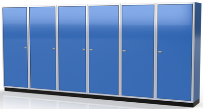 Moduline ProII™ Series Aluminum Pre-Configured Combination Cabinet Set PGC016-09A