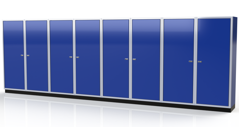 Moduline ProII™ Series Aluminum Pre-Configured Combination Cabinet Set PGC020-02A