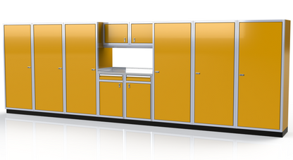 Moduline ProII™ Series Aluminum Pre-Configured Combination Cabinet Set PGC020-03A