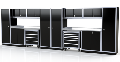 Moduline ProII™ Series Aluminum Pre-Configured Combination Cabinet Set PGC020-04A