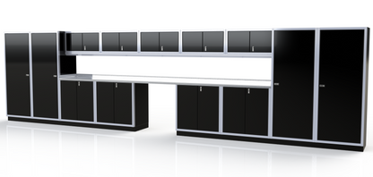 Moduline ProII™ Series Aluminum Pre-Configured Combination Cabinet Set PGC025-01A