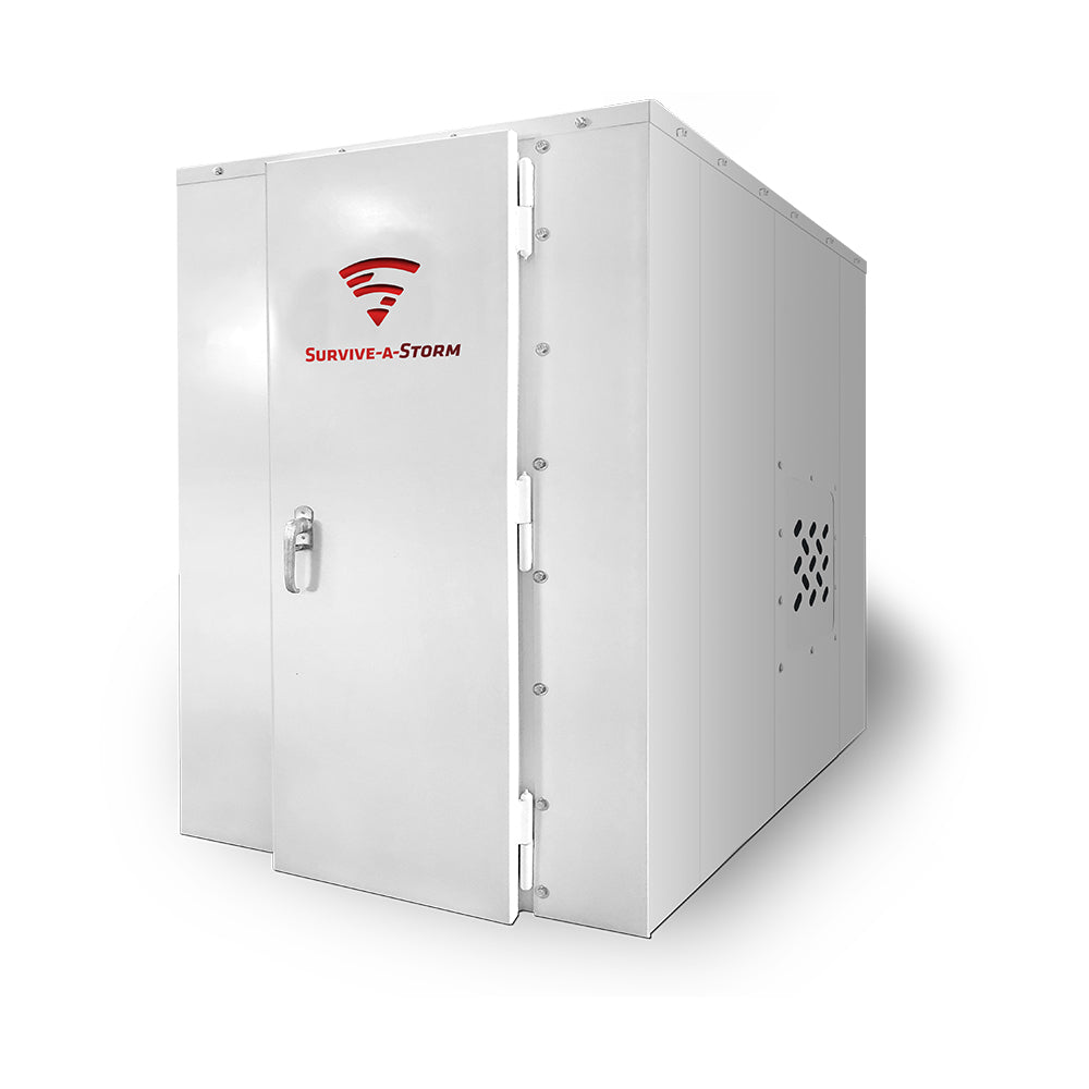 Survive-A-Storm Panelized/Modular - Storm Shelter Safe Room – EF5 Rated Protection 4ft x 6ft x 7ft Tall
