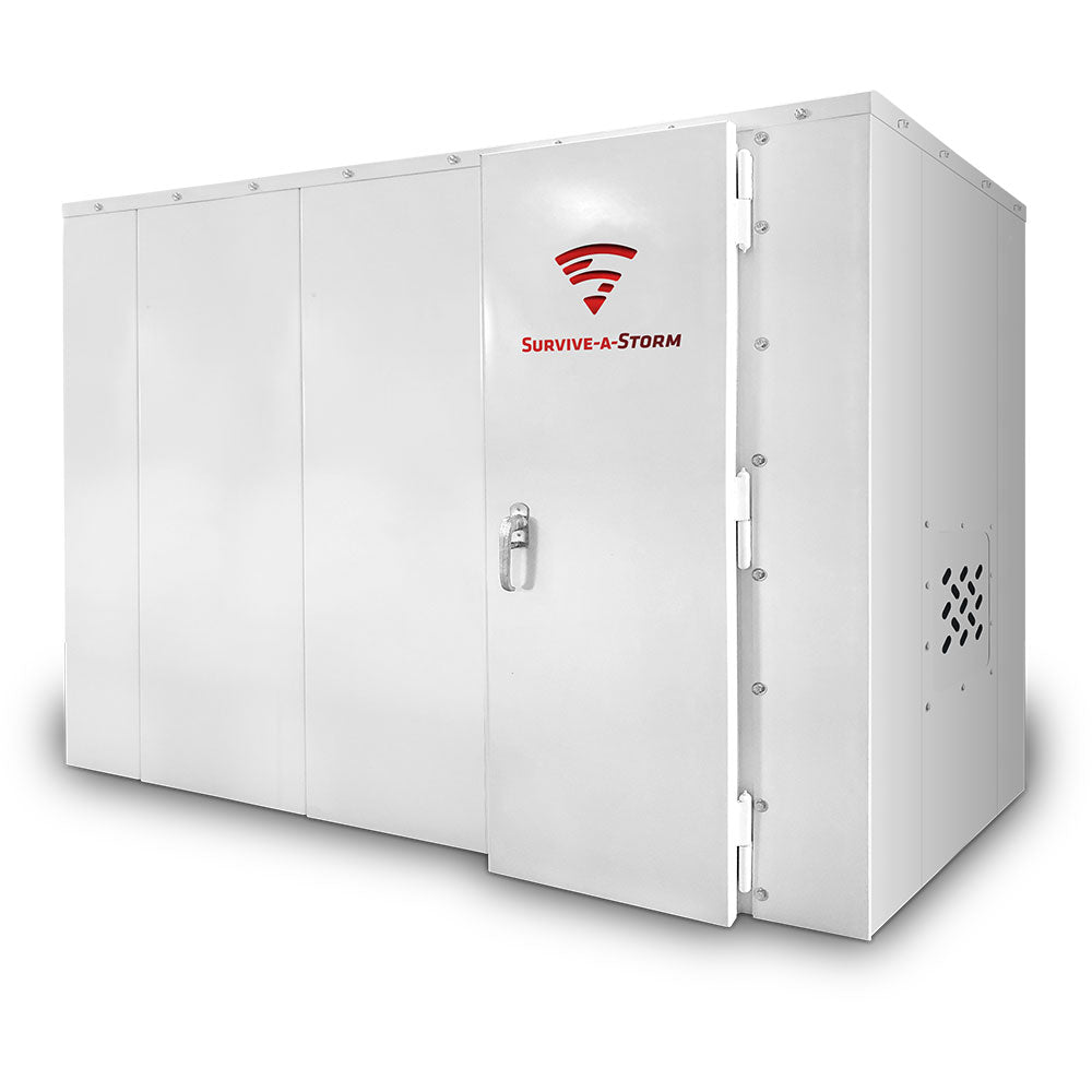 Survive-A-Storm Panelized 9 Person Storm Shelter 8x4 | EF5 Rated Safe ...