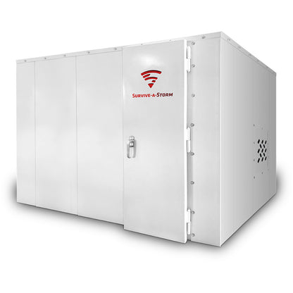 Survive-A-Storm Panelized/Modular - Storm Shelter Safe Room – EF5 Rated Protection 8ft x 6ft x 7ft Tall