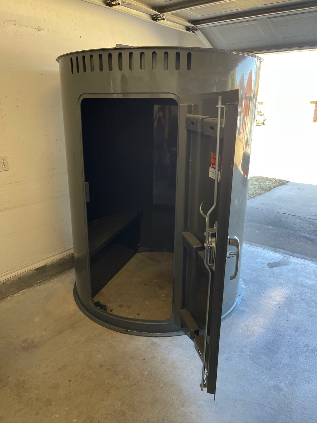 Survive-A-Storm TwisterPod MAX Steel Shelter – EF5 Rated Protection