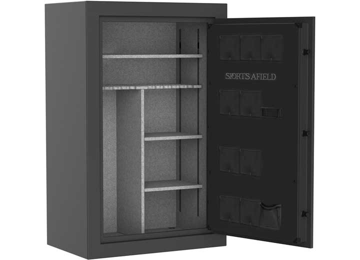 Sports Afield 64 Gun Safe 30 Minute Fire Rated / Best In Class Lifetime Warranty SFDSA55-64V-G