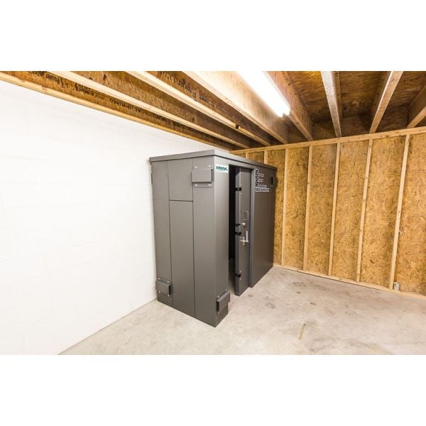 Swisher ESP Safety Shelter - Panelized/Modular Storm Shelter/Safe Room – EF5 Rated Protection 6 person capacity SR84x039G