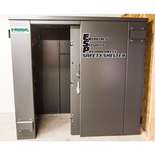 Swisher ESP Safety Shelter - Panelized/Modular Storm Shelter/Safe Room – EF5 Rated Protection 6 person capacity SR84x039G