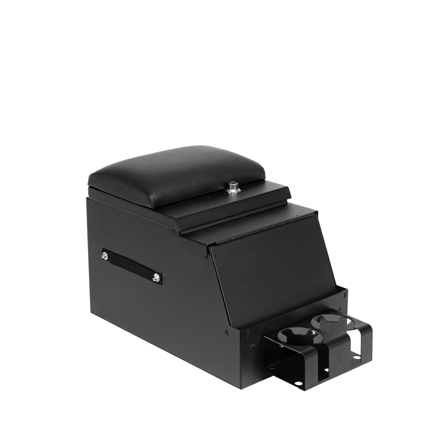Tuffy Deluxe Stereo Center Console Safe – Universal Locking Console (12.5” Wide)