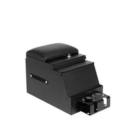 Tuffy Deluxe Stereo Center Console Safe – Universal Locking Console (12.5” Wide)