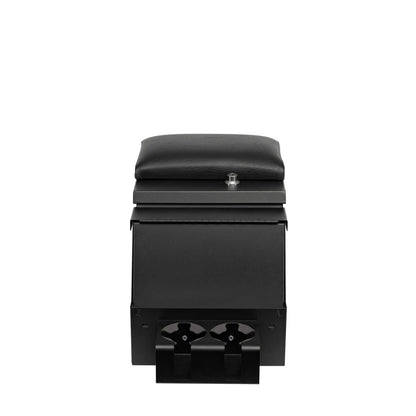 Tuffy Deluxe Stereo Center Console Safe – Universal Locking Console (12.5” Wide)