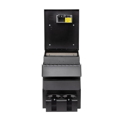 Tuffy Deluxe Stereo Center Console Safe – Universal Locking Console (10” Wide)