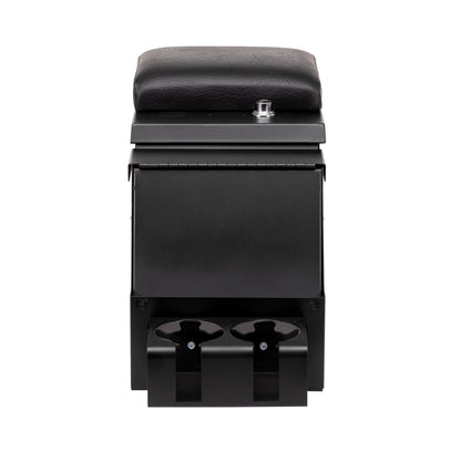 Tuffy Deluxe Stereo Center Console Safe – Universal Locking Console (10” Wide)