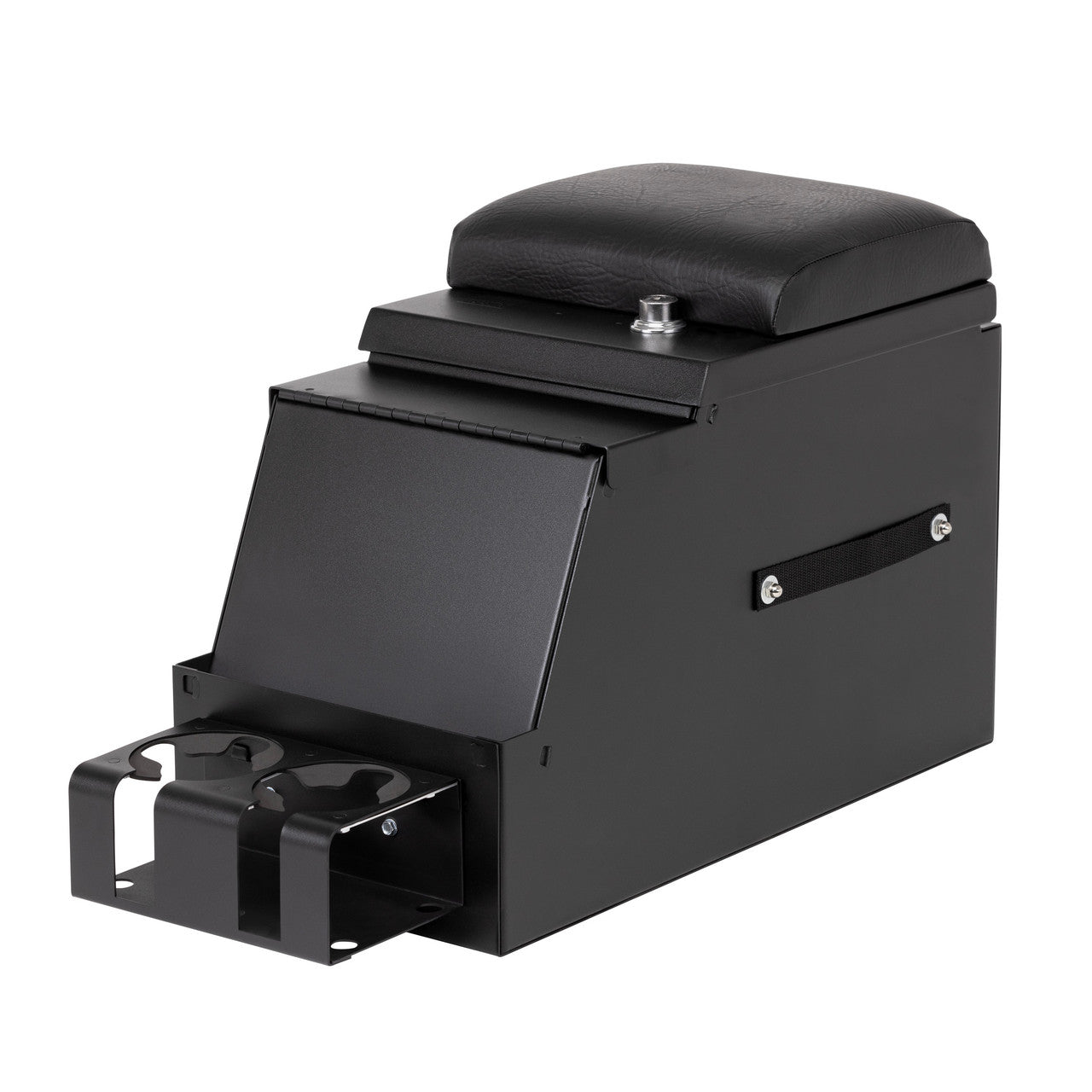 Tuffy Deluxe Stereo Center Console Safe – Universal Locking Console (10” Wide)