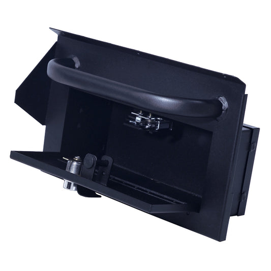 Tuffy Jeep Wrangler YJ Locking Glove Box (1987–1995) – Steel Security Replacement