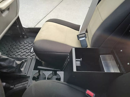 Tuffy Jeep Wrangler TJ Center Console Safe (1997–2006) – Series II Full Locking Console
