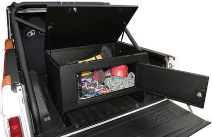 Tuffy Mid-Size SUV Cargo Security Lockbox – Dual Access Lockable Storage System