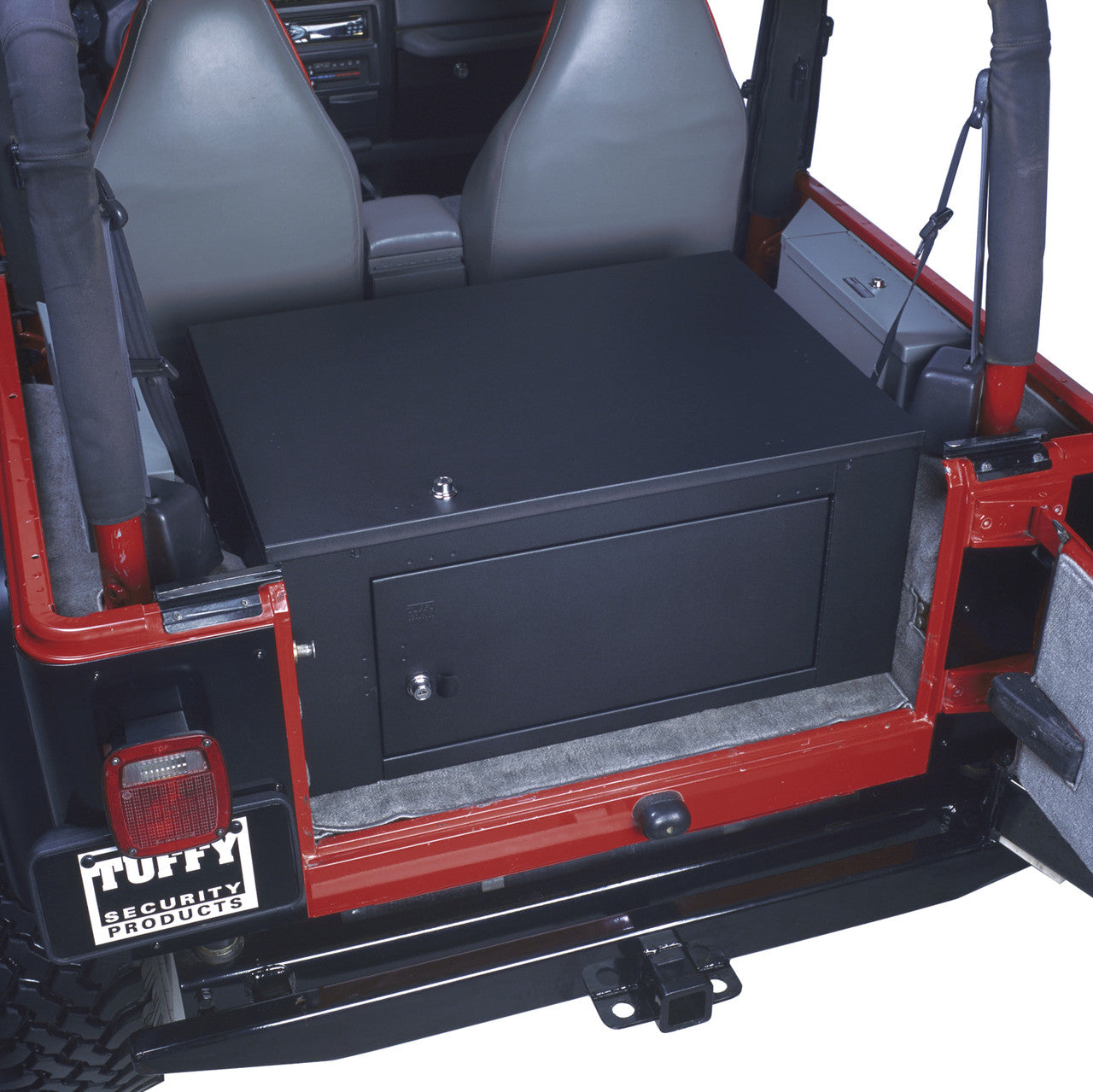 Tuffy Mid-Size SUV Cargo Security Lockbox – Dual Access Lockable Storage System