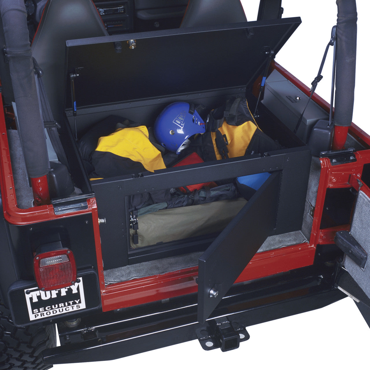 Tuffy Mid-Size SUV Cargo Security Lockbox – Dual Access Lockable Storage System