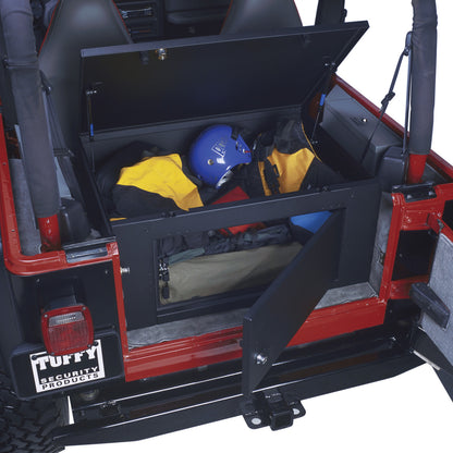 Tuffy Mid-Size SUV Cargo Security Lockbox – Dual Access Lockable Storage System