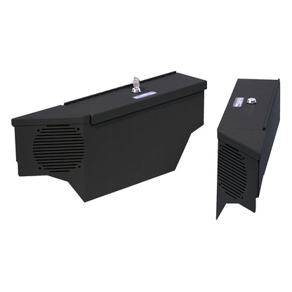 Tuffy Jeep Wrangler TJ Speaker & Storage Lockbox Set (1997–2006) – Locking Wheel Well Enclosures (Pair)