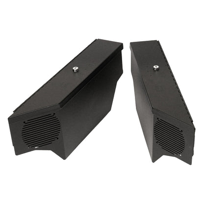 Tuffy Jeep Wrangler TJ Speaker & Storage Lockbox Set (1997–2006) – Locking Wheel Well Enclosures (Pair)