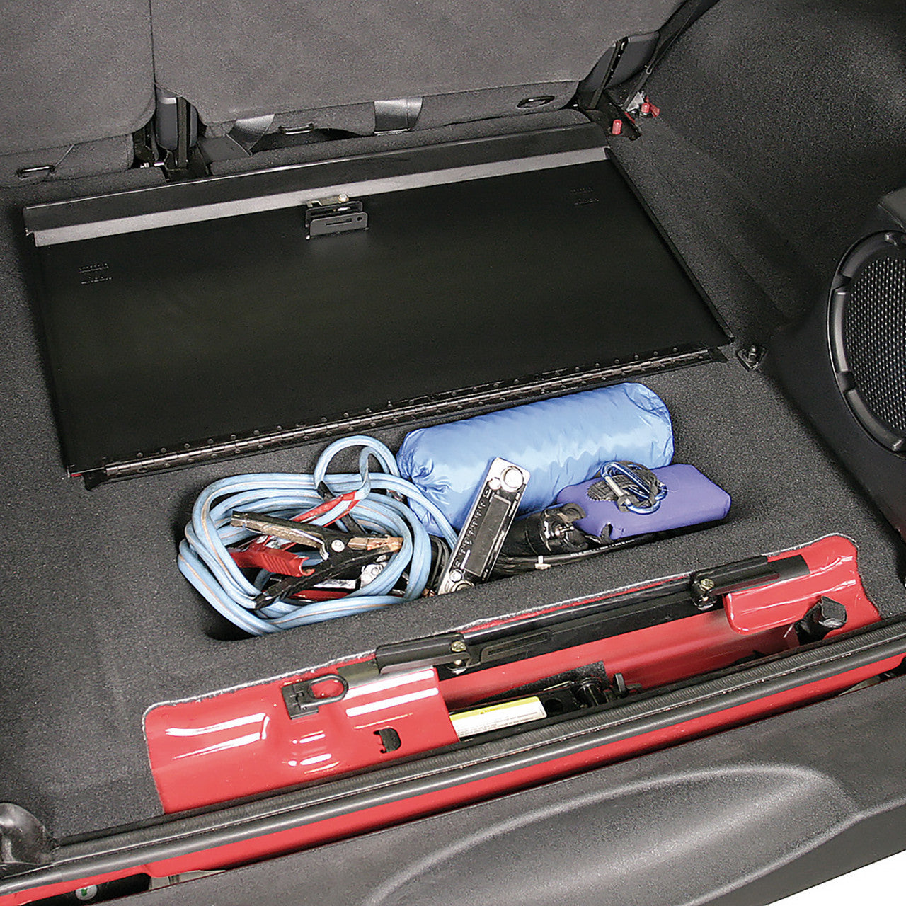 Tuffy Jeep Wrangler JK In-Floor Locking Cargo Lid (2007–2018) – OEM Storage Security Upgrade