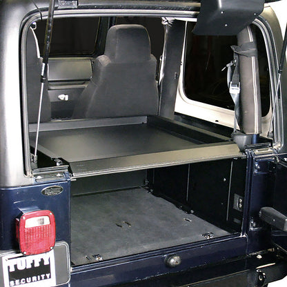 Tuffy Deluxe Cargo Enclosure Jeep Wrangler YJ / TJ / LJ (1987–2006) – Lockable Rear Storage System