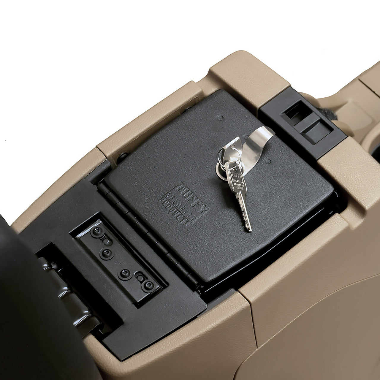 Tuffy Jeep Wrangler JK Console Safe (2011–2018) – Locking Center Console Insert
