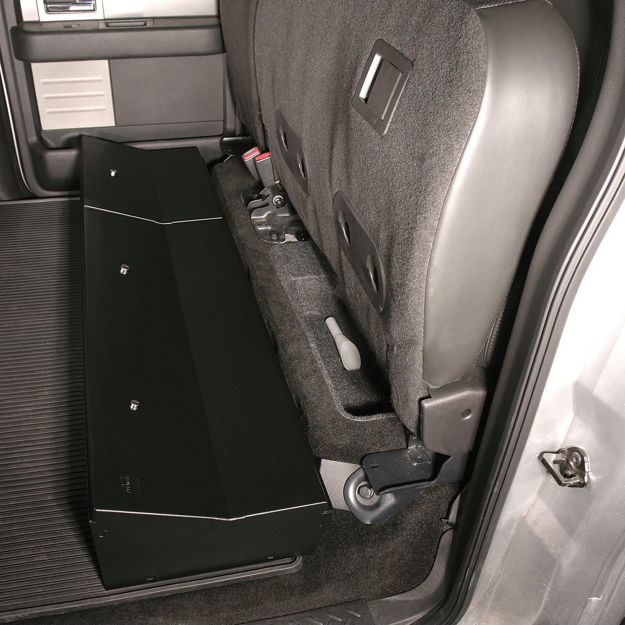 Tuffy Security Products Full Width Underseat Lockbox Ford F-150 Crew Cab 2009-2014 w/o Subwoofer TFY283-01