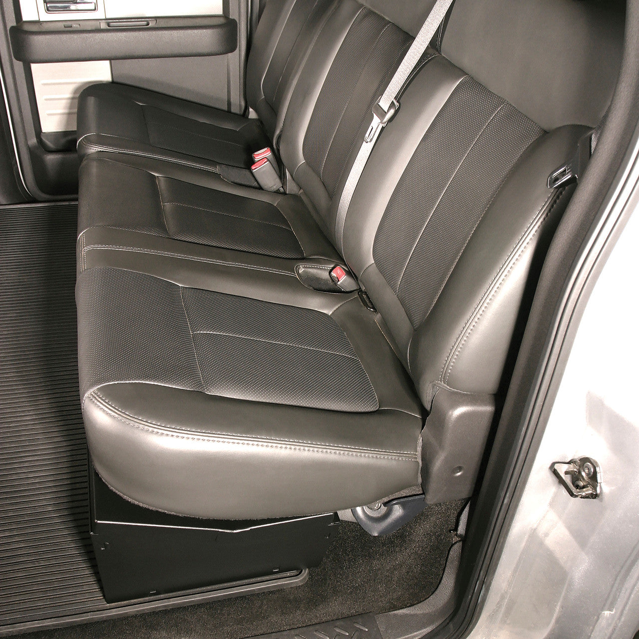 Tuffy Security Products Full Width Underseat Lockbox Ford F-150 Crew Cab 2009-2014 w/o Subwoofer TFY283-01