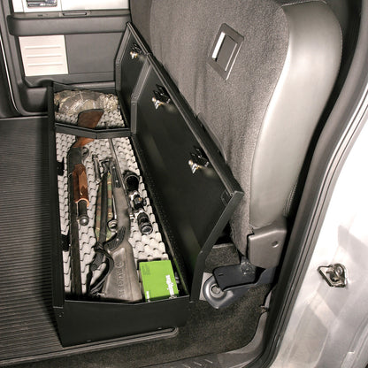 Tuffy Security Products Full Width Underseat Lockbox Ford F-150 Crew Cab 2009-2014 w/o Subwoofer TFY283-01
