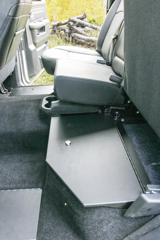 Tuffy RAM Underseat Storage Locking Lid (2009–2026) – Rear Seat Security Upgrade