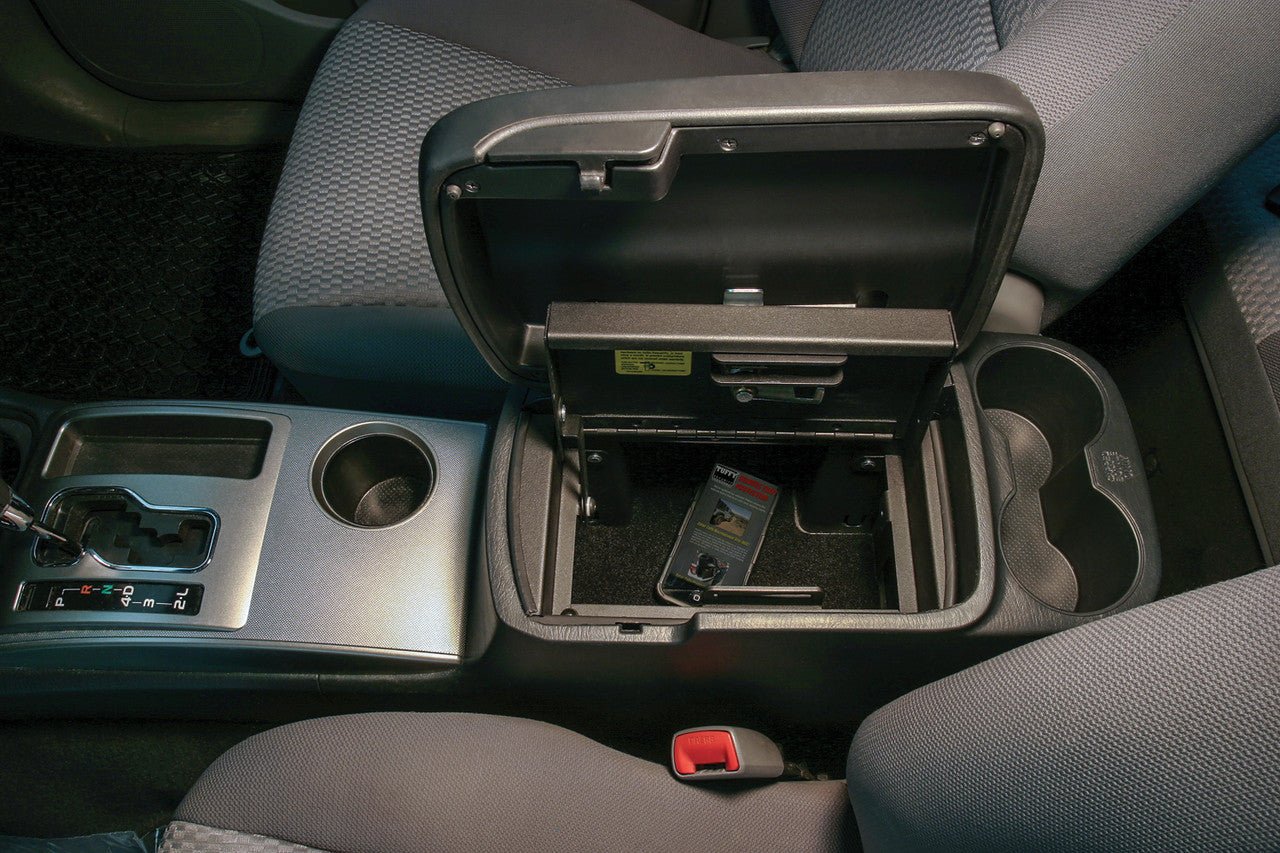 Tuffy Console Safe Toyota Tacoma (2005–2015) – Locking Center Console Insert